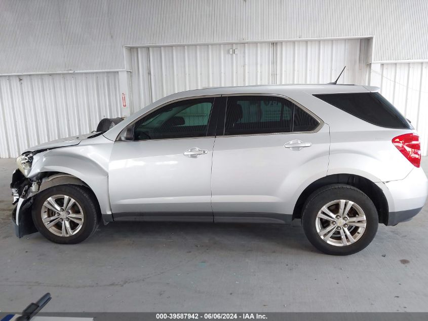 2013 Chevrolet Equinox Ls VIN: 2GNALBEK1D6418976 Lot: 39587942