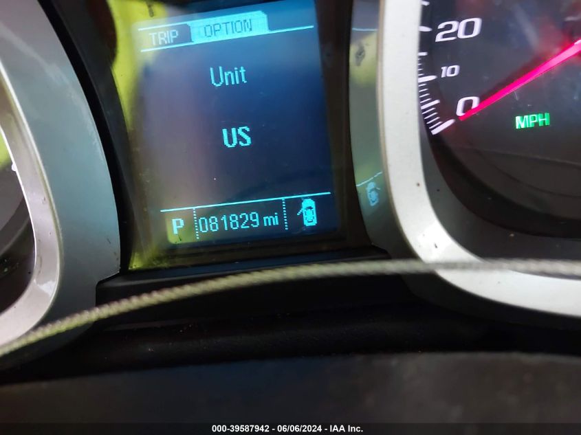 2013 Chevrolet Equinox Ls VIN: 2GNALBEK1D6418976 Lot: 39587942