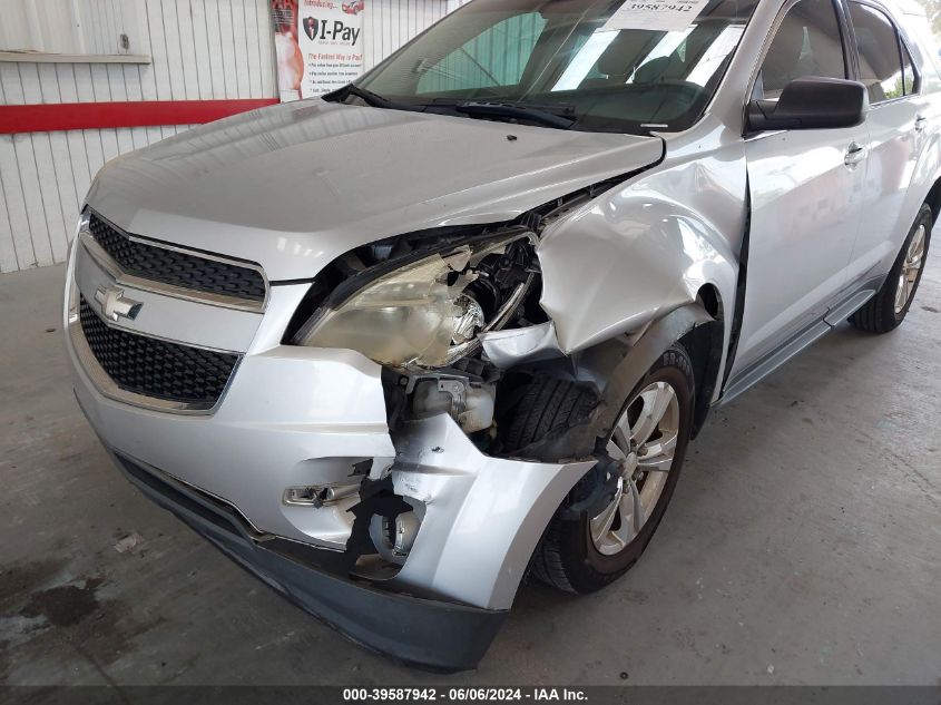 2013 Chevrolet Equinox Ls VIN: 2GNALBEK1D6418976 Lot: 39587942