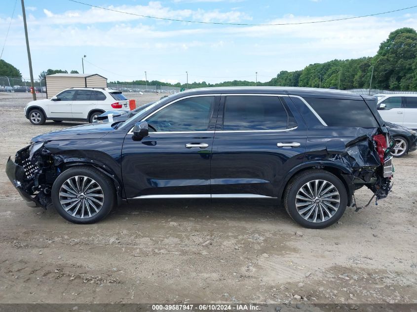 2024 Hyundai Palisade Calligraphy VIN: KM8R7DGE3RU687343 Lot: 39587947