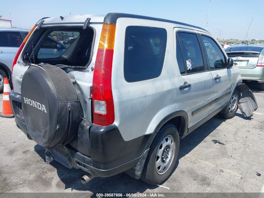 2004 Honda Cr-V Lx VIN: JHLRD78464C044135 Lot: 39587956