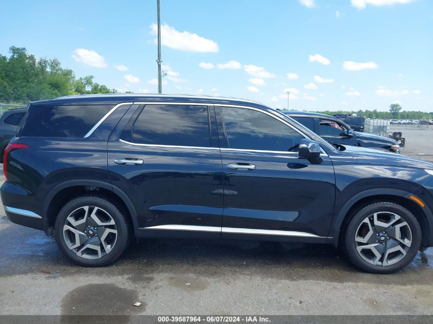 2023 Hyundai Palisade Limited VIN: KM8R5DGE5PU572455 Lot: 39587964