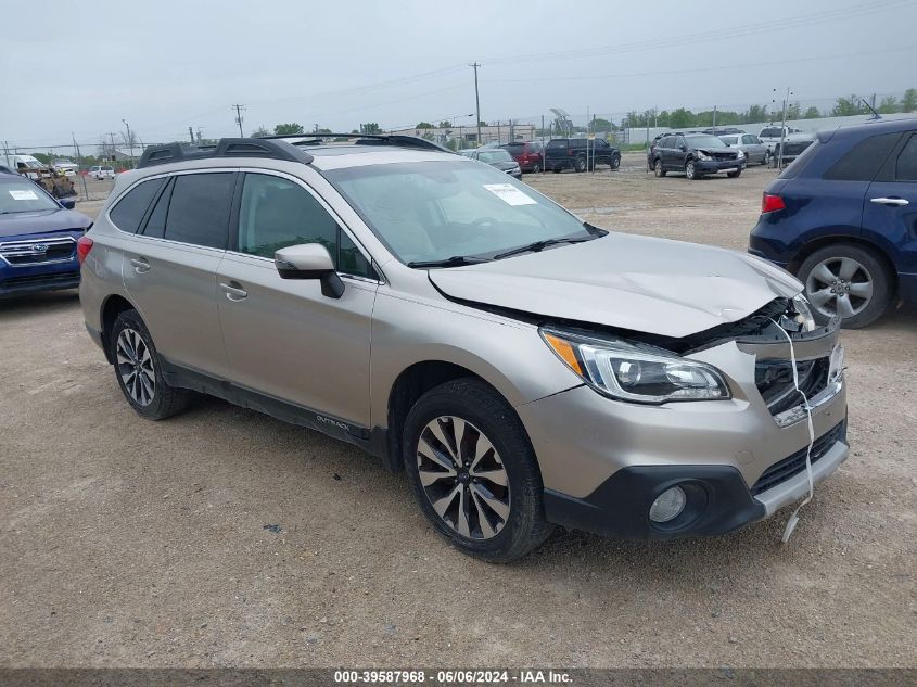 2015 Subaru Outback 2.5I Limited VIN: 4S4BSBNC1F3272691 Lot: 39587968