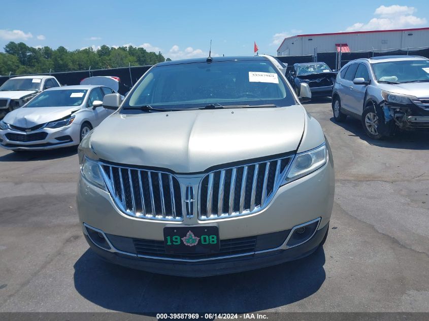 2011 Lincoln Mkx VIN: 2LMDJ8JK8BBJ17226 Lot: 39587969