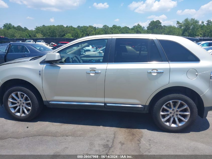 2011 Lincoln Mkx VIN: 2LMDJ8JK8BBJ17226 Lot: 39587969