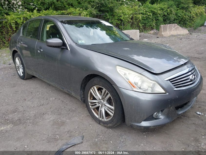 2013 Infiniti G37X VIN: JN1CV6AR8DM356910 Lot: 39587973