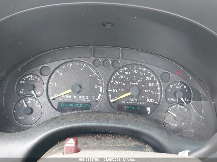 2000 GMC Sonoma Sls VIN: 1GTCS1450Y8255487 Lot: 39587981