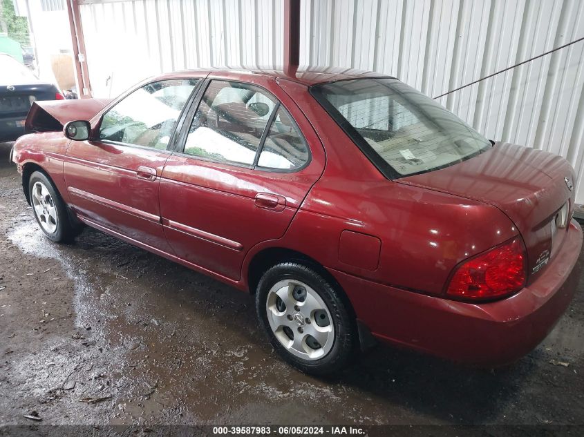 2004 Nissan Sentra 1.8S VIN: 3N1CB51DX4L826632 Lot: 39587983