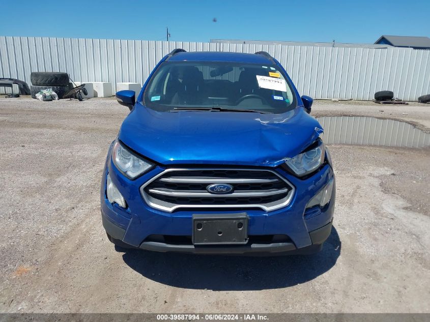 2020 Ford Ecosport Se VIN: MAJ3S2GE3LC314206 Lot: 39587994