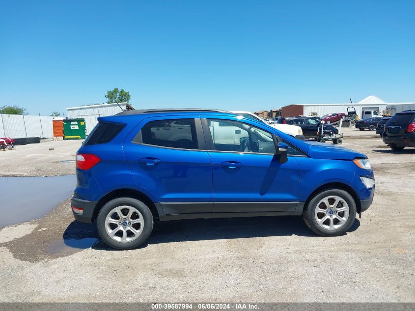 2020 Ford Ecosport Se VIN: MAJ3S2GE3LC314206 Lot: 39587994