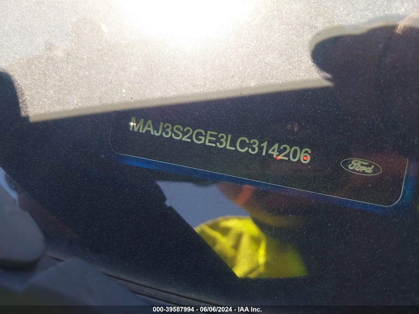 2020 FORD ECOSPORT SE - MAJ3S2GE3LC314206