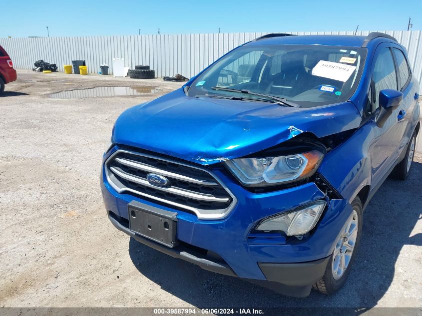 2020 Ford Ecosport Se VIN: MAJ3S2GE3LC314206 Lot: 39587994