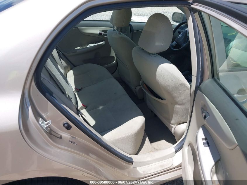 2010 Toyota Corolla Le VIN: 2T1BU4EE7AC382253 Lot: 39588006