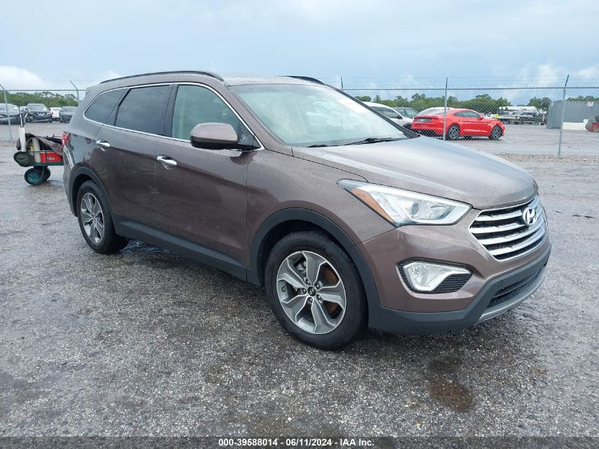 2014 Hyundai Santa Fe Gls VIN: KM8SM4HF6EU040110 Lot: 39588014