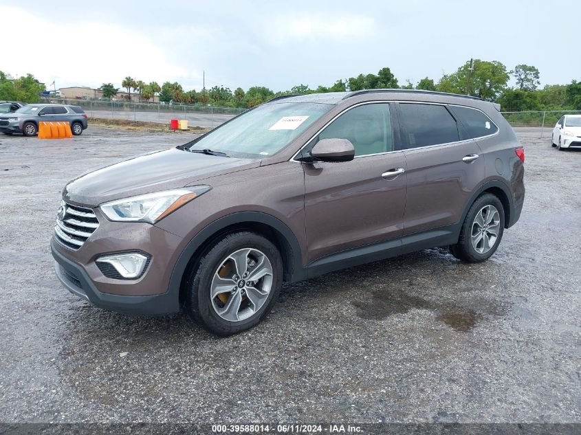 2014 Hyundai Santa Fe Gls VIN: KM8SM4HF6EU040110 Lot: 39588014