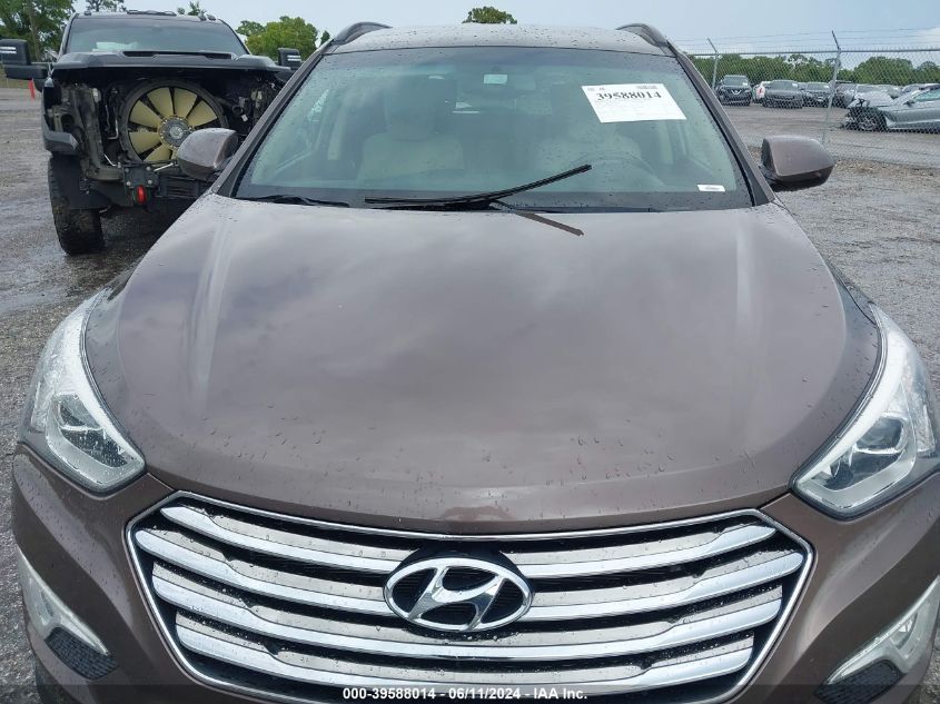 2014 Hyundai Santa Fe Gls VIN: KM8SM4HF6EU040110 Lot: 39588014