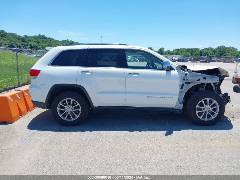 2016 Jeep Grand Cherokee Limited VIN: 1C4RJFBG8GC390310 Lot: 39588016