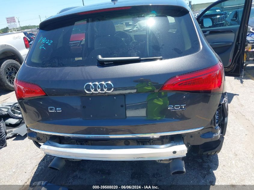 2016 Audi Q5 2.0T Premium VIN: WA1L2AFP5GA072165 Lot: 39588020