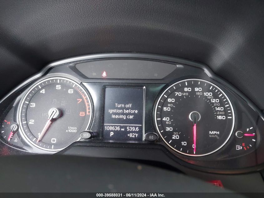 2015 Audi Q5 2.0T Premium VIN: WA1LFAFP9FA134539 Lot: 39588031