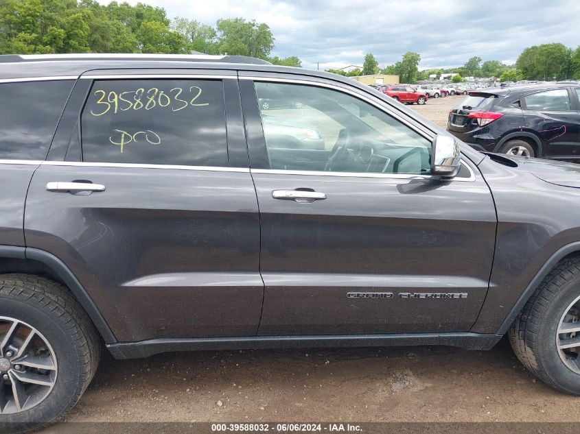 2018 Jeep Grand Cherokee Limited 4X4 VIN: 1C4RJFBG2JC104765 Lot: 39588032