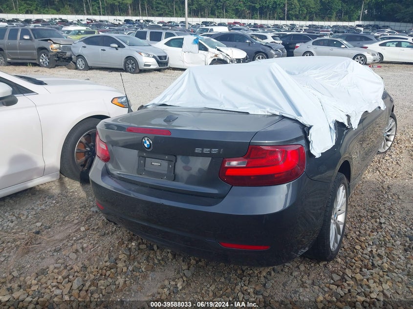 2015 BMW 228I VIN: WBA1K5C51FV474115 Lot: 39588033