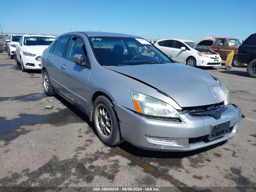 2003 Honda Accord 2.4 Lx VIN: 1HGCM55363A043534 Lot: 39588035