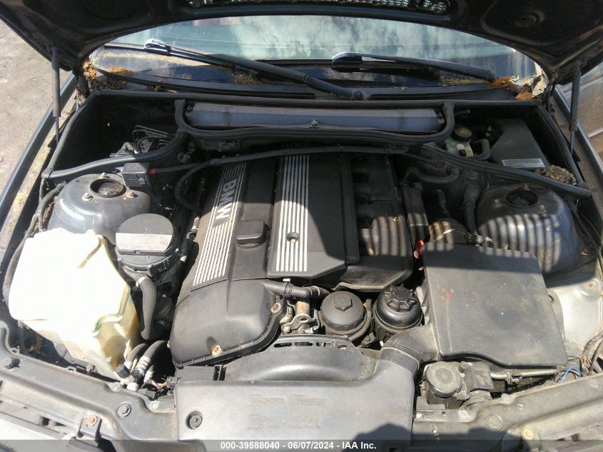 2001 BMW 330I VIN: WBAAV53411JS92963 Lot: 39588040