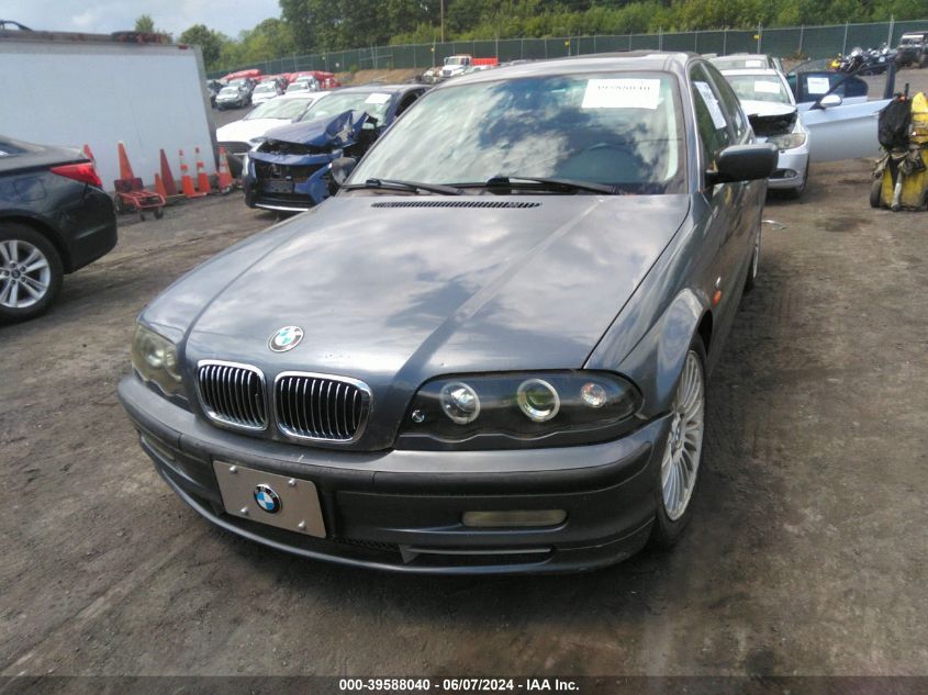 2001 BMW 330I VIN: WBAAV53411JS92963 Lot: 39588040