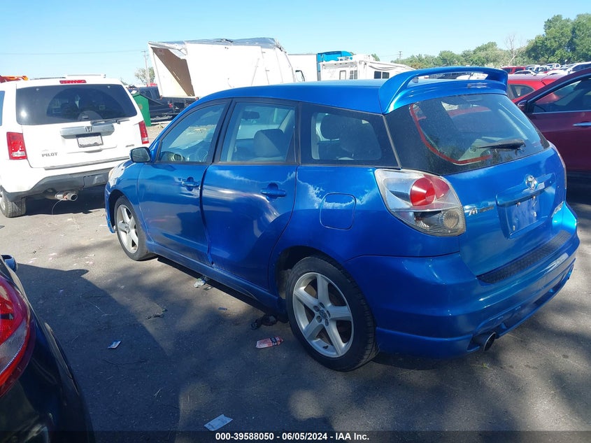 2007 Toyota Matrix Xr VIN: 2T1KR30E57C643133 Lot: 39588050