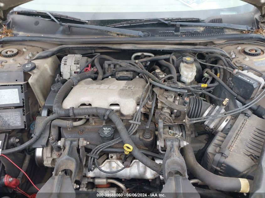 2003 Chevrolet Impala VIN: 2G1WF52E839107119 Lot: 39588060