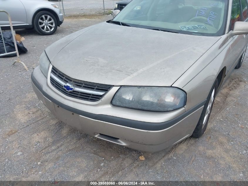 2003 Chevrolet Impala VIN: 2G1WF52E839107119 Lot: 39588060