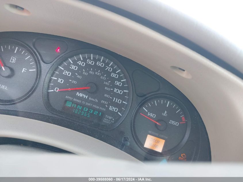 2003 Chevrolet Impala VIN: 2G1WF52E839107119 Lot: 39588060