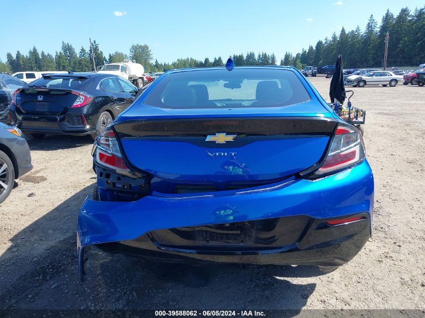 2017 Chevrolet Volt Lt VIN: 1G1RA6S55HU105176 Lot: 39588062