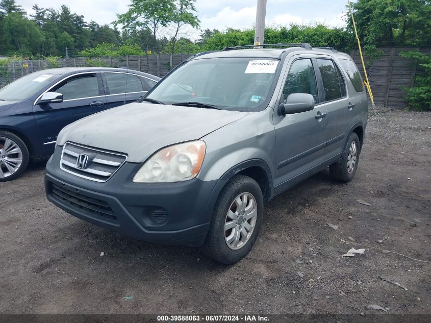 2005 Honda Cr-V Ex VIN: JHLRD78855C035284 Lot: 39588063