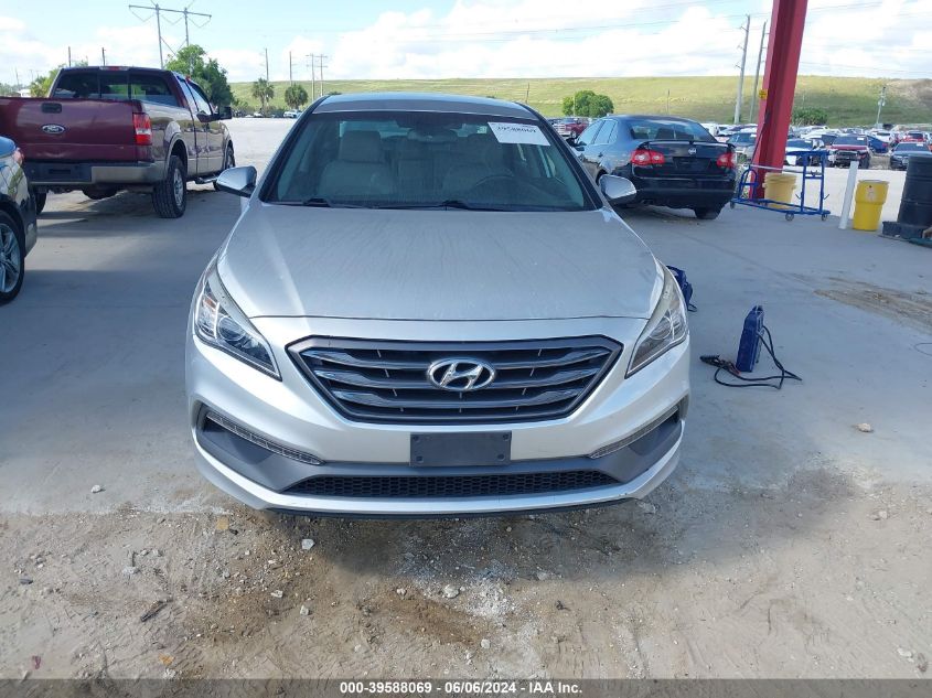 2015 Hyundai Sonata Sport VIN: 5NPE34AF6FH100574 Lot: 39588069