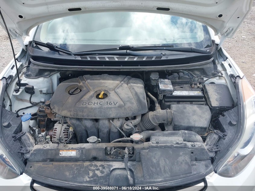 2012 Hyundai Elantra Limited VIN: 5NPDH4AEXCH083603 Lot: 39588071