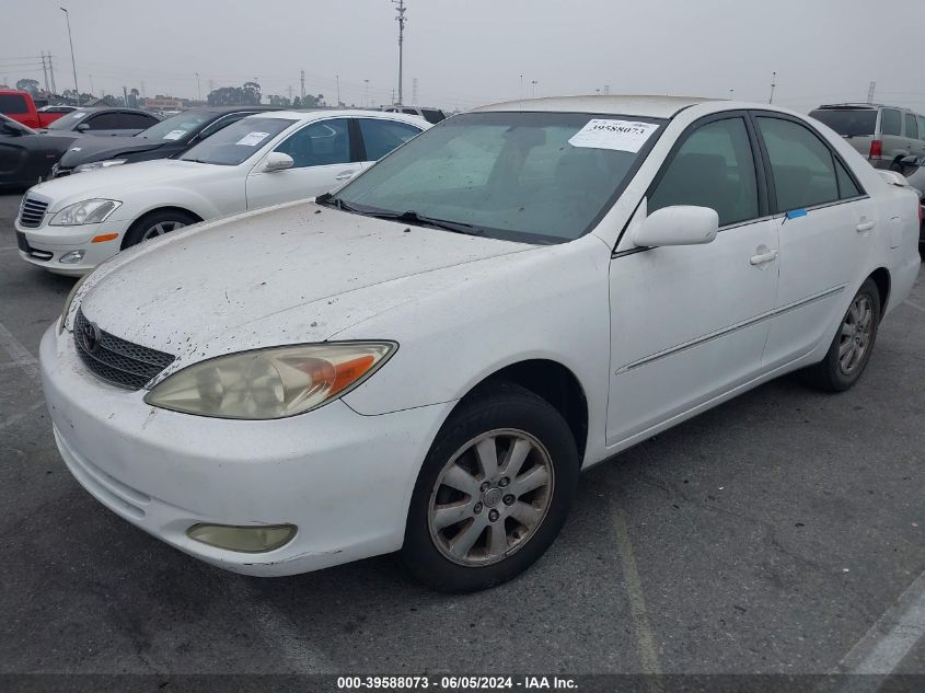 2004 Toyota Camry Xle VIN: 4T1BE30K44U355597 Lot: 39588073