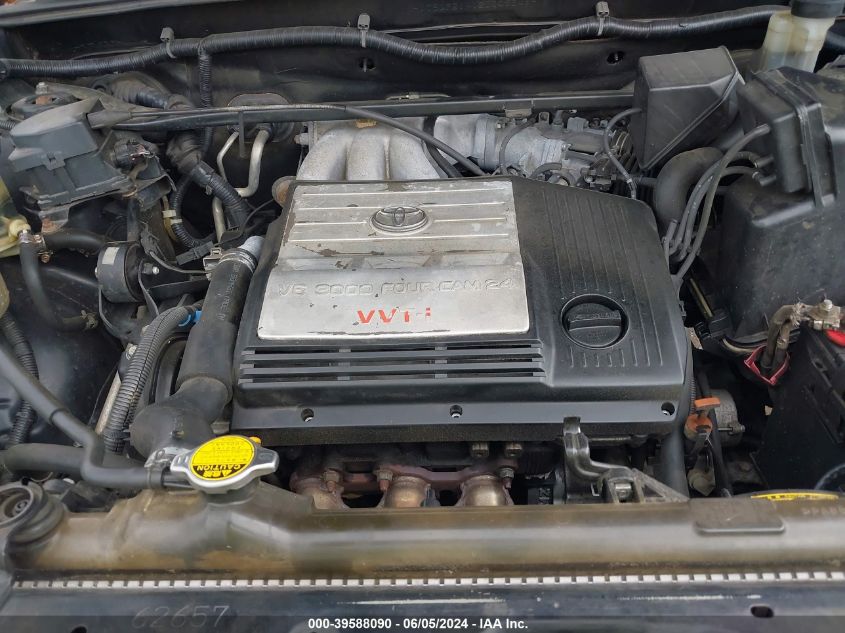 2002 Toyota Highlander V6 VIN: JTEGF21A120049349 Lot: 39588090