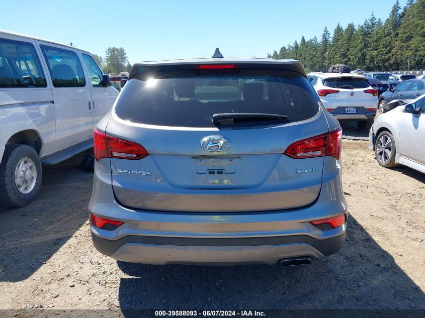 2017 Hyundai Santa Fe Sport 2.4L VIN: 5XYZT3LB3HG395276 Lot: 39588093