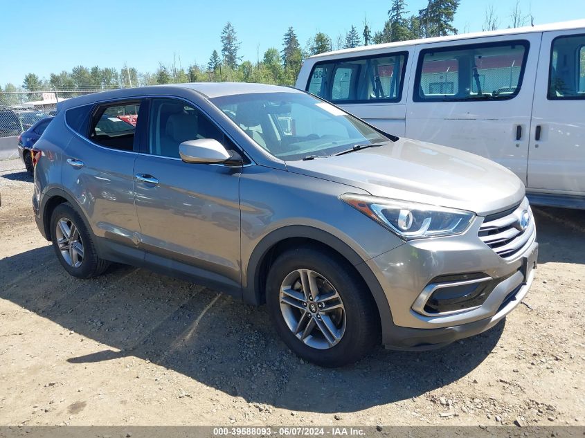 2017 Hyundai Santa Fe Sport 2.4L VIN: 5XYZT3LB3HG395276 Lot: 39588093