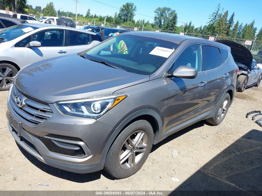 2017 Hyundai Santa Fe Sport 2.4L VIN: 5XYZT3LB3HG395276 Lot: 39588093