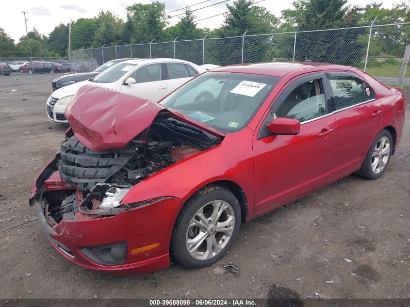 2012 Ford Fusion Se VIN: 3FAHP0HA0CR402591 Lot: 39588098