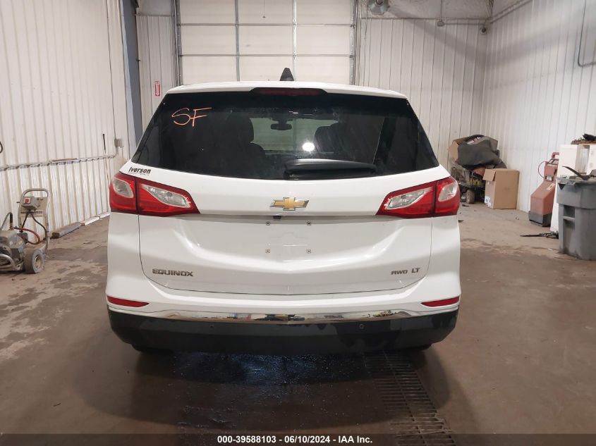 2018 Chevrolet Equinox Lt VIN: 2GNAXSEVXJ6296872 Lot: 39588103