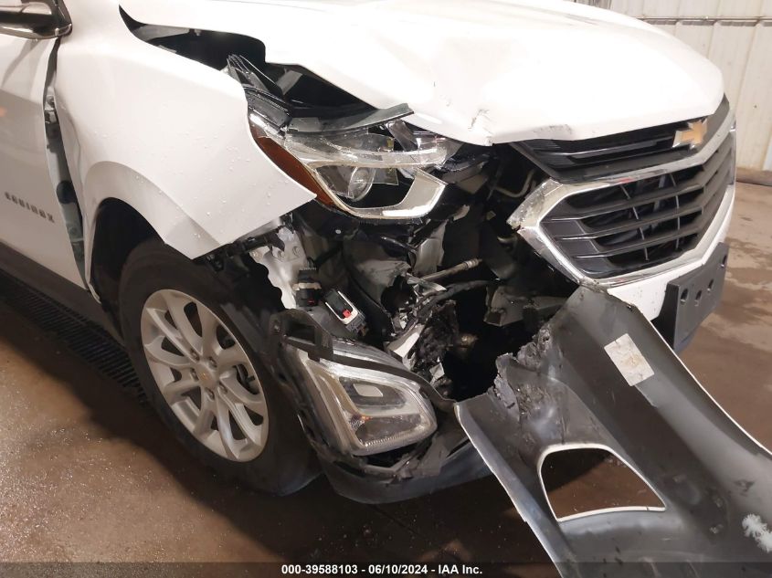 2018 Chevrolet Equinox Lt VIN: 2GNAXSEVXJ6296872 Lot: 39588103