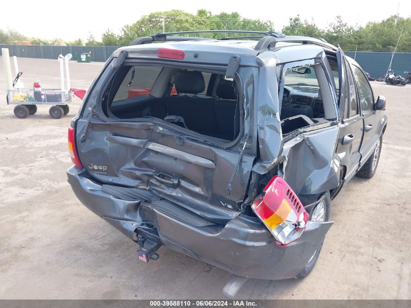 2002 Jeep Grand Cherokee Limited VIN: 1J4GW58N72C150208 Lot: 39588110