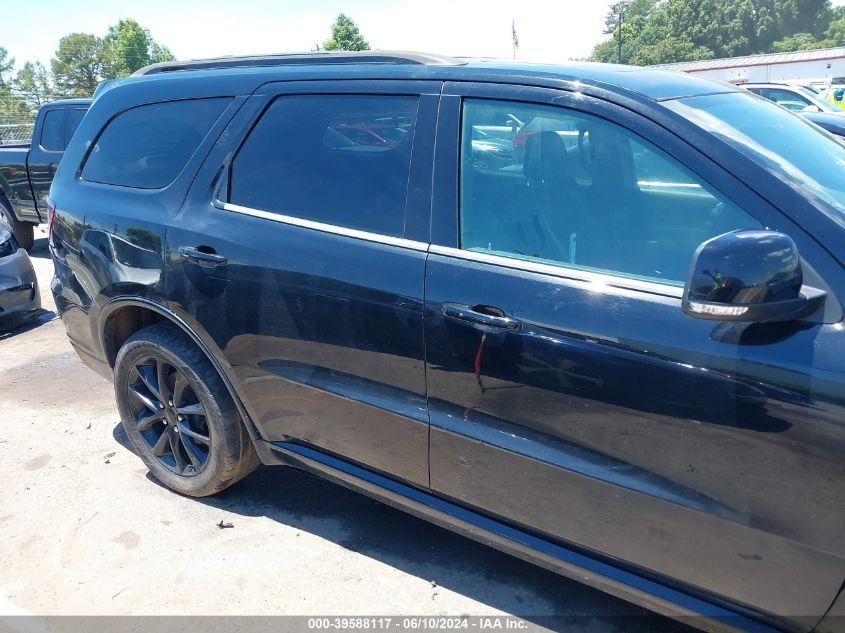 2017 Dodge Durango Gt Awd VIN: 1C4RDJDG0HC766815 Lot: 39588117