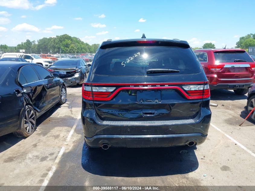 2017 Dodge Durango Gt Awd VIN: 1C4RDJDG0HC766815 Lot: 39588117