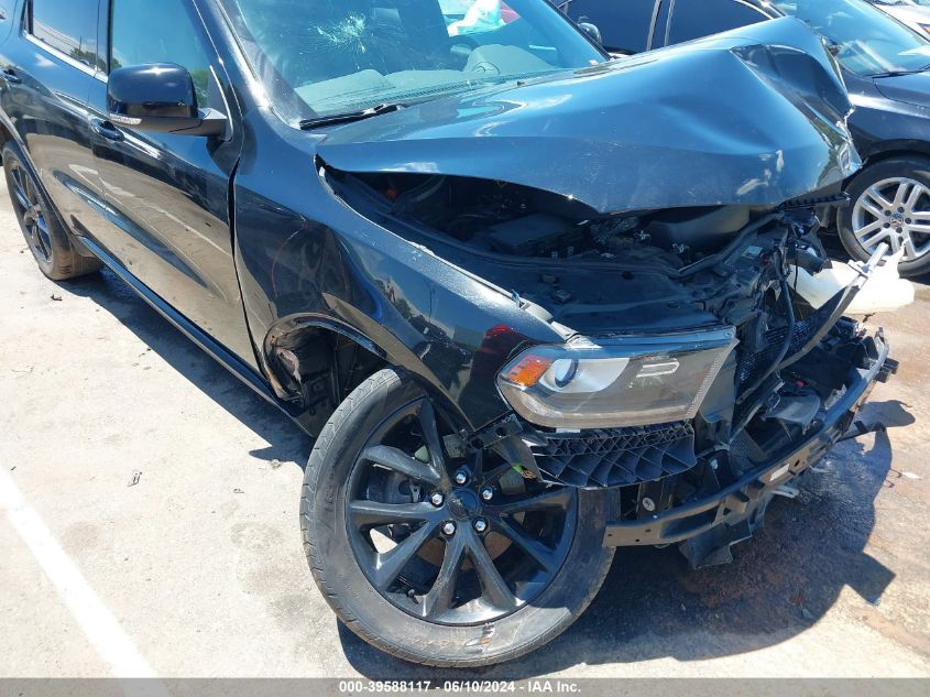 2017 Dodge Durango Gt Awd VIN: 1C4RDJDG0HC766815 Lot: 39588117