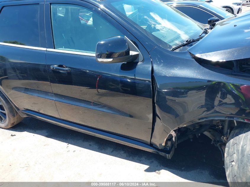 2017 Dodge Durango Gt Awd VIN: 1C4RDJDG0HC766815 Lot: 39588117