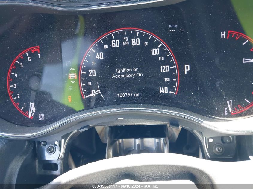 2017 Dodge Durango Gt Awd VIN: 1C4RDJDG0HC766815 Lot: 39588117